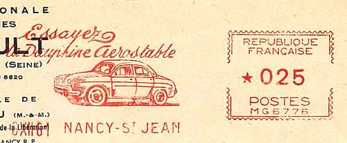 EMA Essayez la Dauphine aérostable