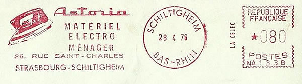 EMA fer à repasser électrique