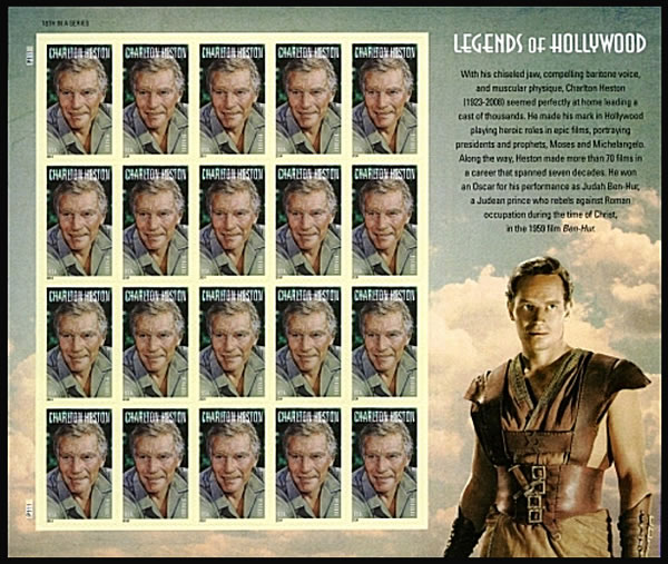 feuillet Charlton Heston USA