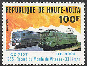 Record de vitesse par traction électrique