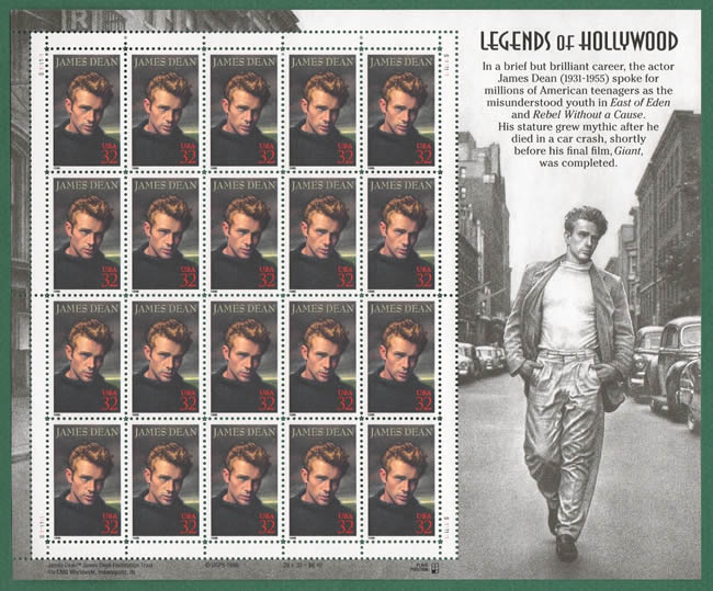 feuillet USA James Dean