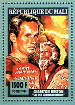 Les Dix Commandements avec Charlton Heston