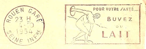 OMEC Buvez du lait Rouen Gare à droite