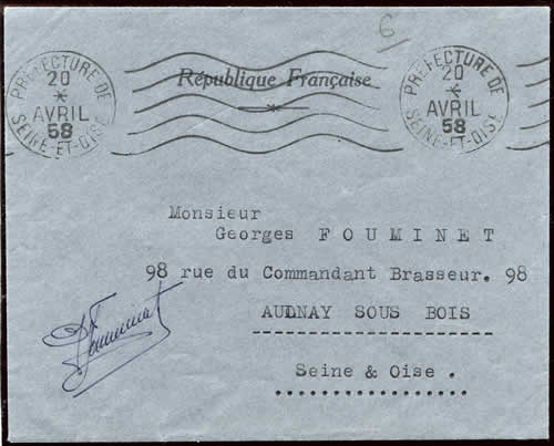 OMEC Vote cantonales avril 1958