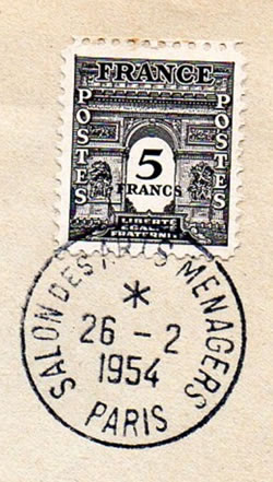 Salon des Arts ménagers 1954