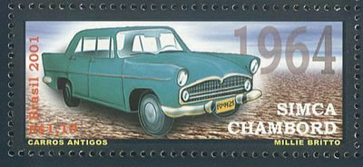 Simca Chambord timbre du Brésil