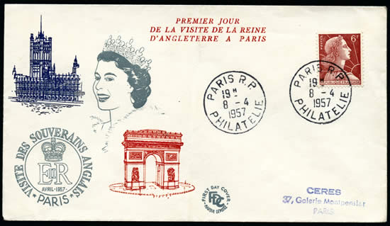 Visite de la Reine Elisabeth