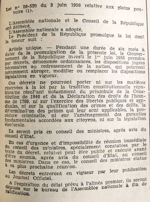 Loi sur les pleins pouvoirs