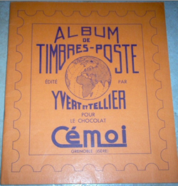 Album Y&T pour les chocolats  Cémoi