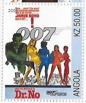 Dr No timbre d'angola