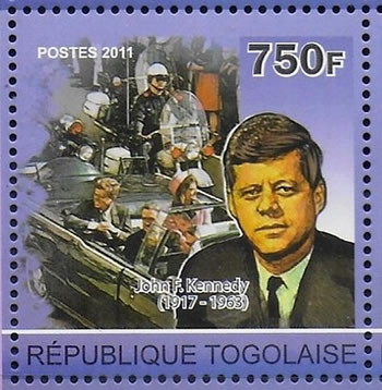 Kennedy à Dallas peu avant son assassinat