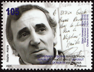 Charles Aznavour Macédoine du Nord