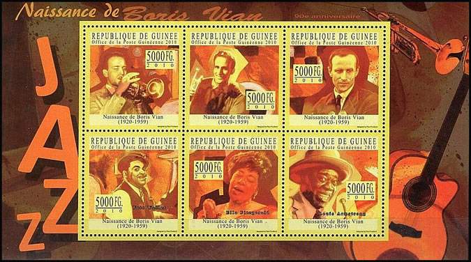 BF Boris Vian et jazzmen