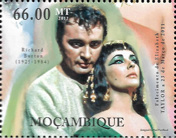 Richard Burton et Elisabeth taylor Mozambique