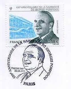 Centenaire naissance Georges  Pompidou