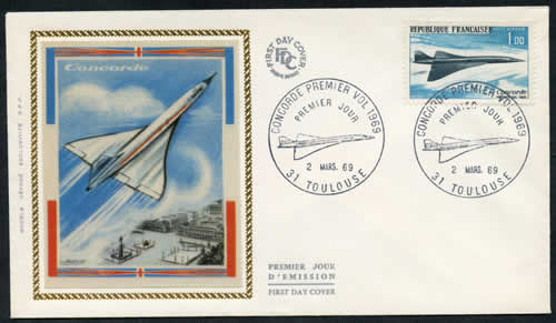 Premier vol concorde FDC