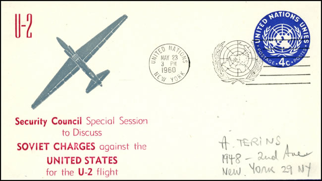 CP souvenir réunion Conseil de Sécurité sur l'incident de l'U2