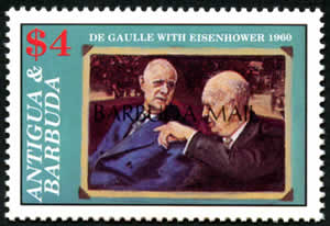 De Gaulle et Eisenhower