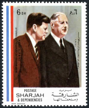 De Gaulle et Kennedy