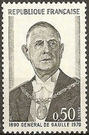 De Gaulle en tenue officielle