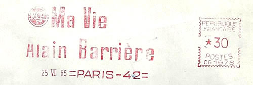 EMA Ma Vie Alain barrière