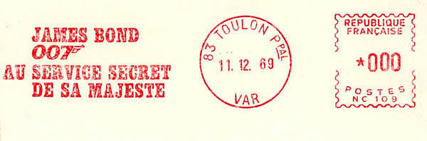 EMA James Bond 1969