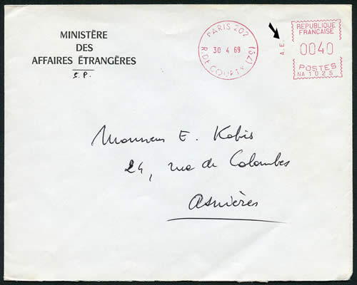 EMA Ministre des Affaires Etrangères