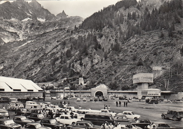 Entrée du Tunnel du Mont-Blanc à Courmateur