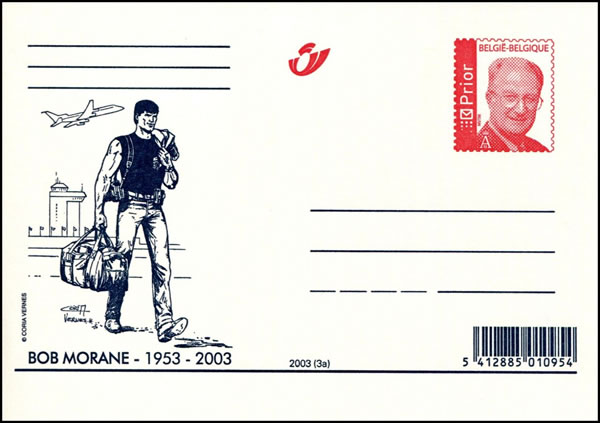 entier postal Belge Bob Morane