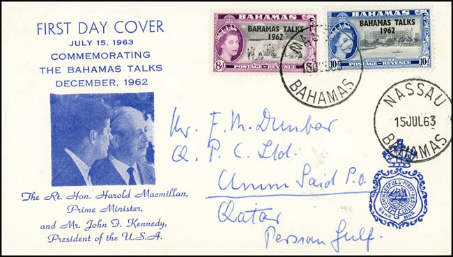 FDC timbres Bahamas talks