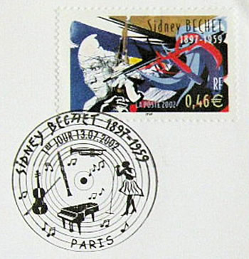 FDC France Sidney Bechet