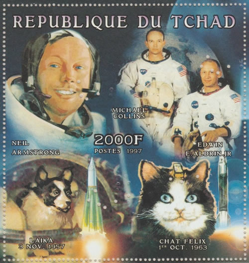 félicette devenue Félix Tchad