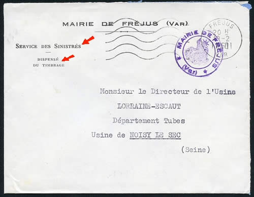 Fréjus service des sinistrés