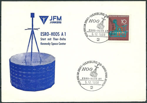 Lancement satellite HEOS