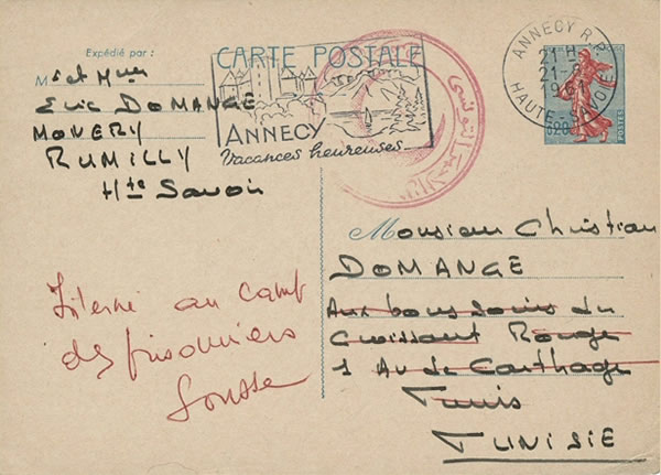 Interné français pendant la crise de Bizerte