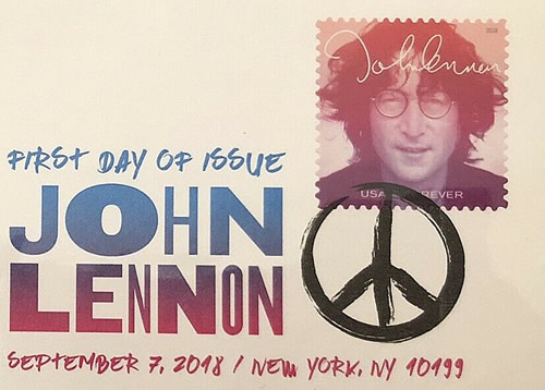 FDC Couleurs John lennon USA