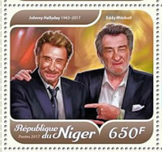 Johnny Hallyday et Eddy Mitchell