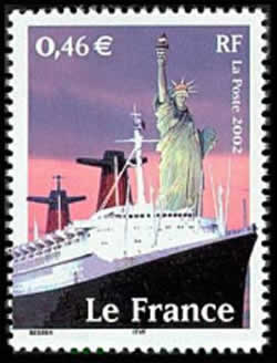 Le France à New-York