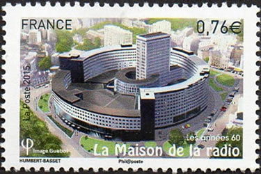Maison de la Radio image des années 60