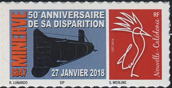 Timbre personnalisé La Minerve