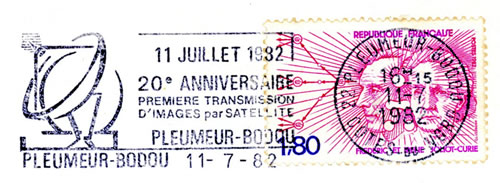 OMEC 20ème anniversaire transmissions transatlantiques par satellite