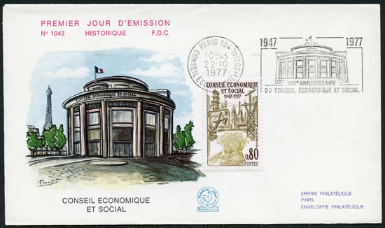 OMEC commémorative Conseil economique et social