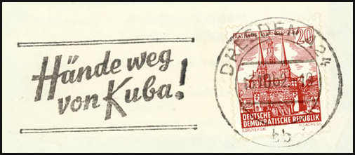 OMEC Hände weg von Kuba