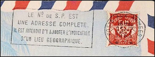 OMEC le No de SP.. à gauche