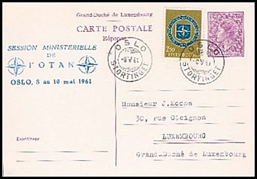 Conférence ministérielle OTAN Oslo mai 1961