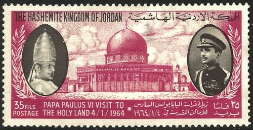 Voyage Paul VI en Terre Sainte