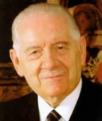 Président du Sénat Alain Poher