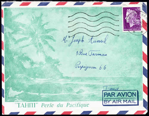 Oblitération mécanqie deux étoiles flamme à gauche