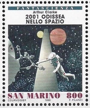 Saint-Marin film 2001 L'Oyssée de l'Espace