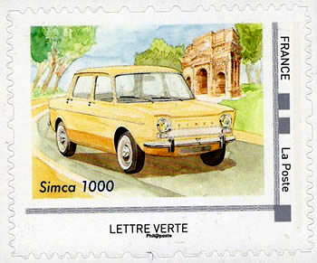 Timbre collector Simca 000